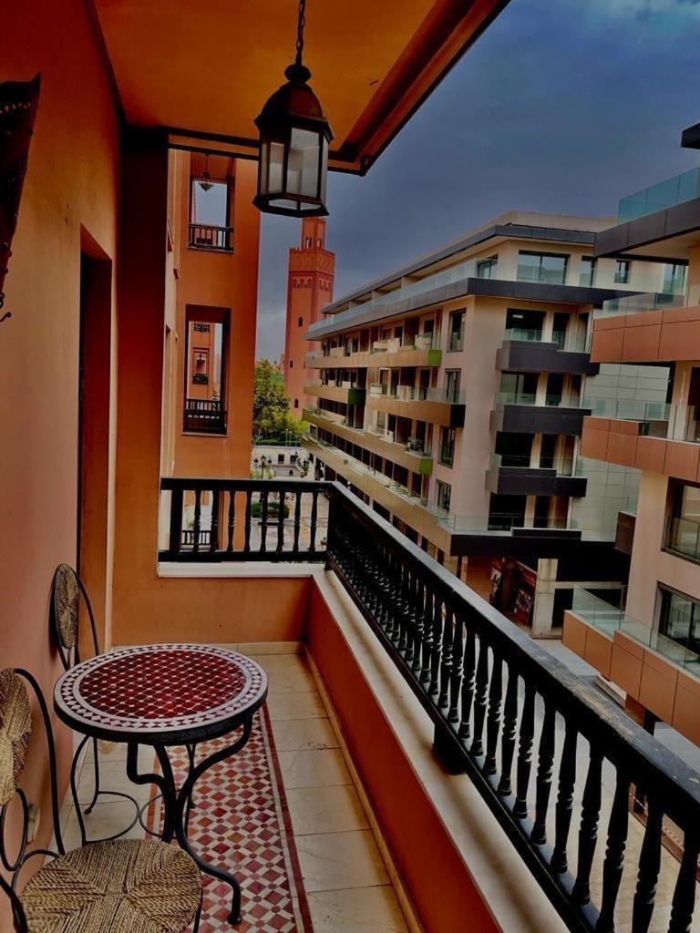 Appartement Haut Standing Gueliz Plaza Marrakesh Bagian luar foto